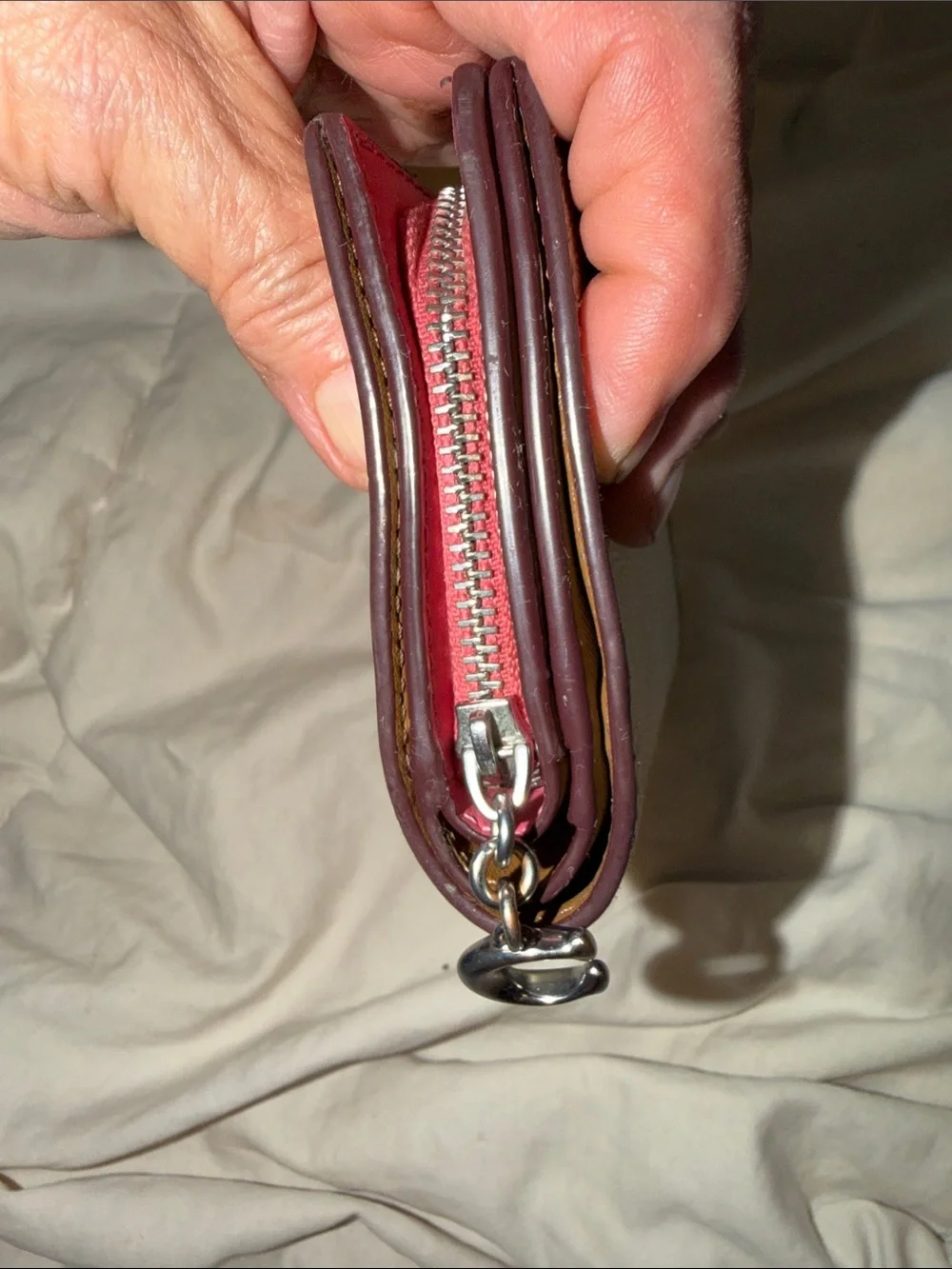 Coach compact wallet